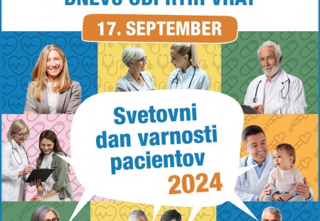 Svetovni dan varnosti pacientov - 17. 9. 2024