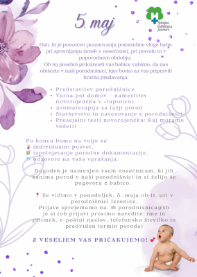 Dan odprtih vrat porodnišnice